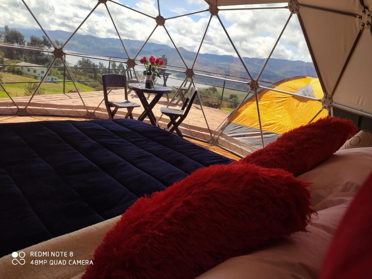 Glamping Hermoso Amanecer Гуатавита Екстериор снимка
