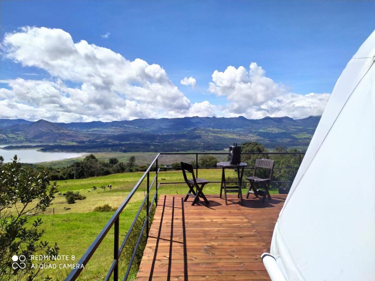 Glamping Hermoso Amanecer Гуатавита Екстериор снимка